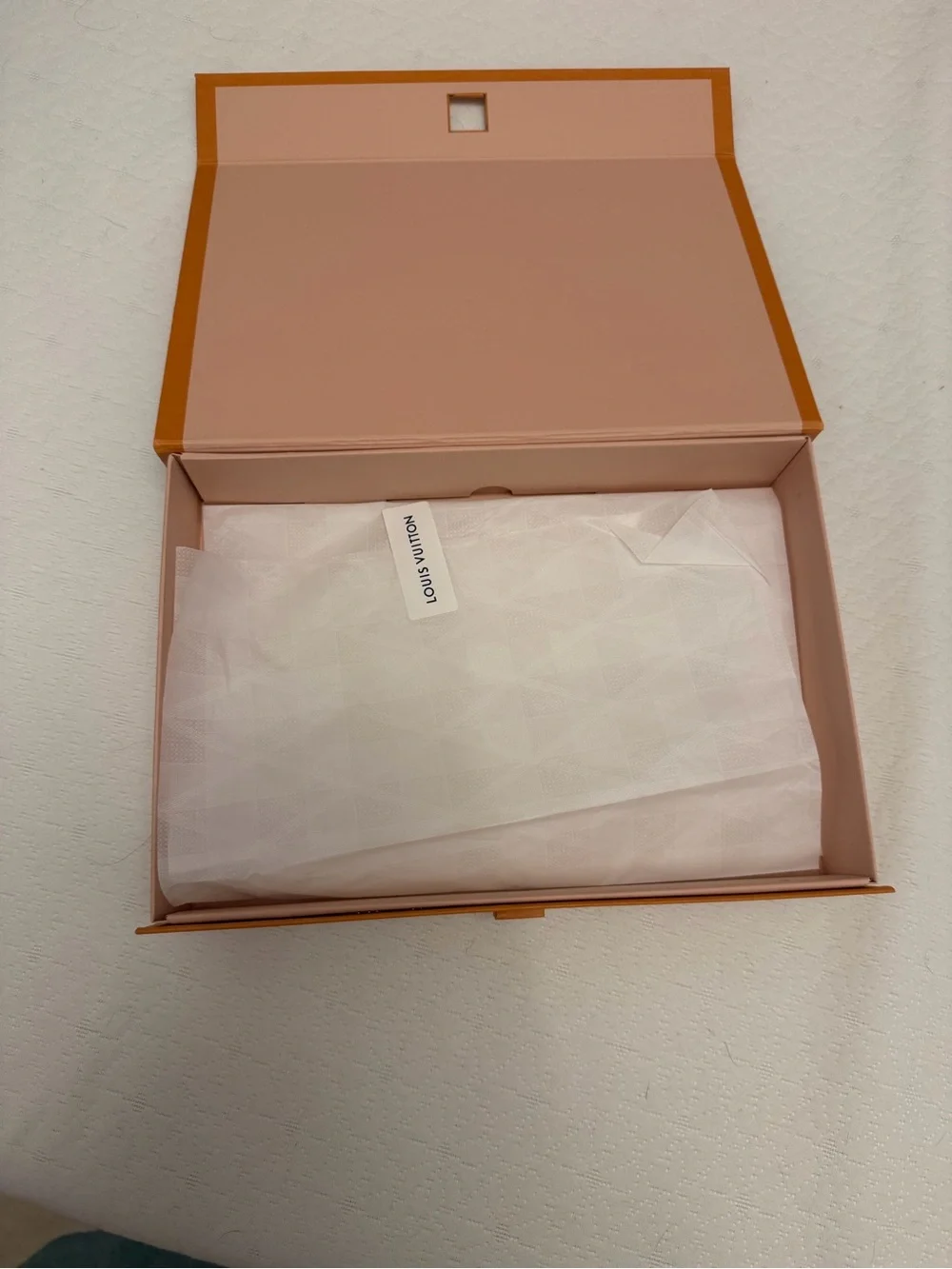 Louis Vuitton Orange Logo Gift Box